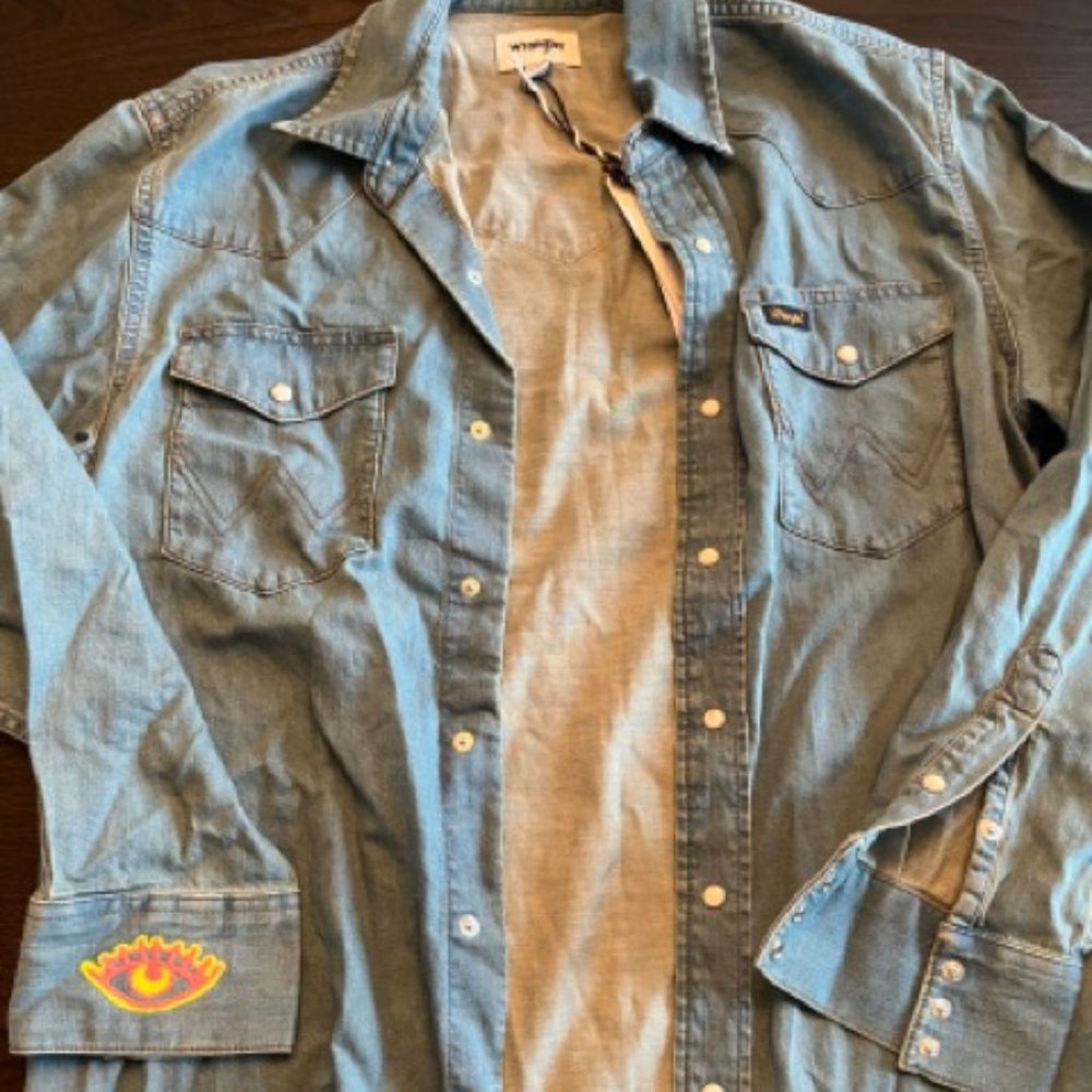 Custom detail jean jacket
